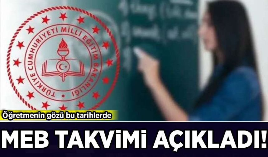 Öğretmenin gözü bu tarihlerde: MEB mazerete bağlı yer değiştirme başvuru takvimini açıkladı