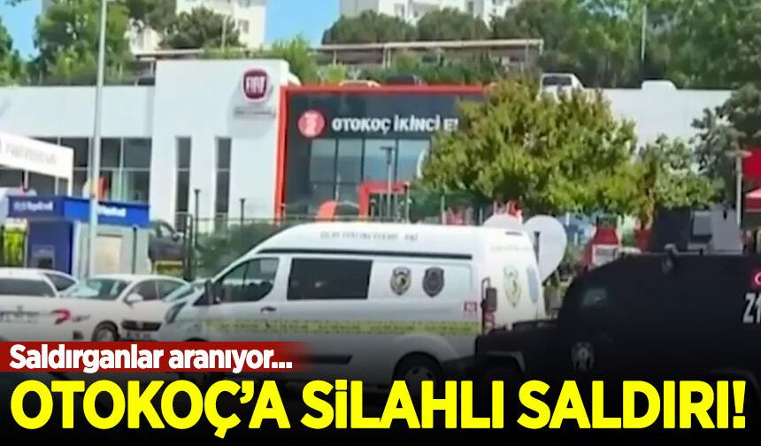 Otokoç'a silahlı saldırı! Saldırganlar aranıyor