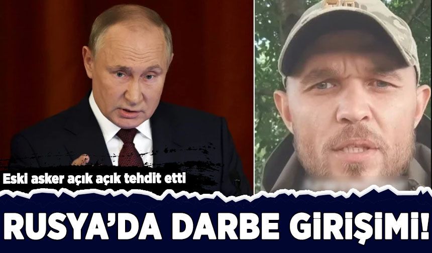 Eski asker açık açık tehdit etti: Rusya'da darbe girişimi!
