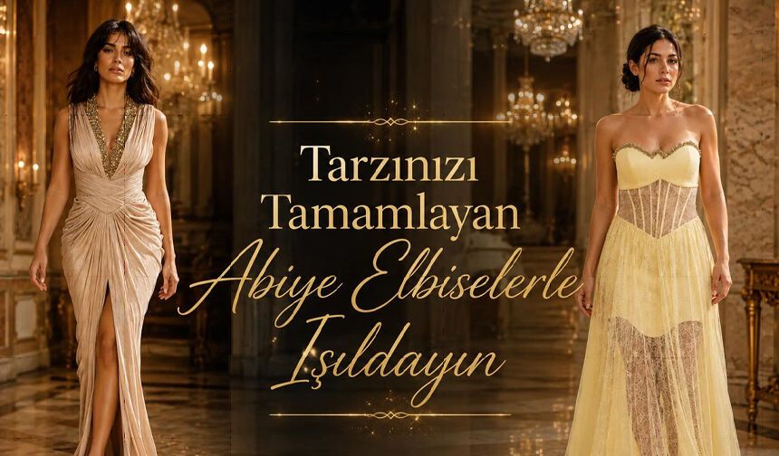 Tarzınızı Tamamlayan Abiye Elbiselerle Işıldayın