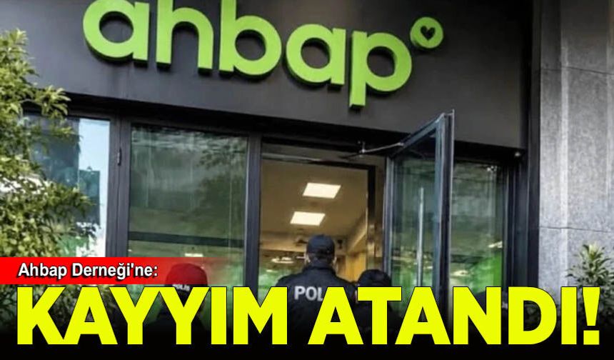 Ahbap Derneği'ne kayyum atandı
