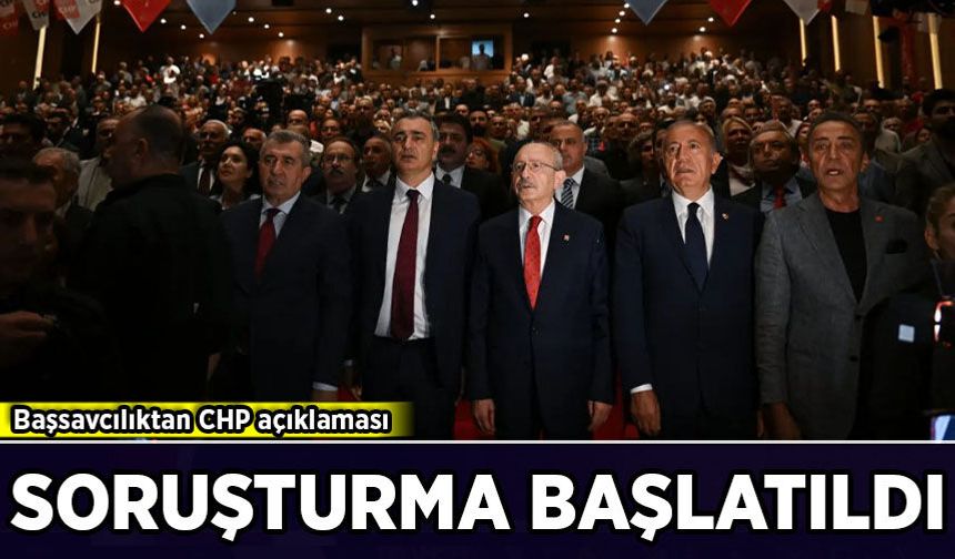 Başsavcılıktan CHP açıklaması: 'Figüran' iddiaları üzerine soruşturma başlatıldı