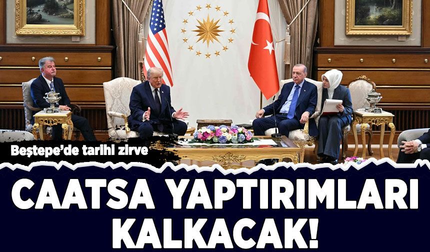 Beştepe'de tarihi zirve: CAATSA yaptırımları kalkacak!
