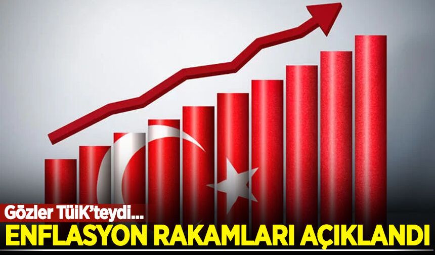 Enflasyon rakamları açıklandı!