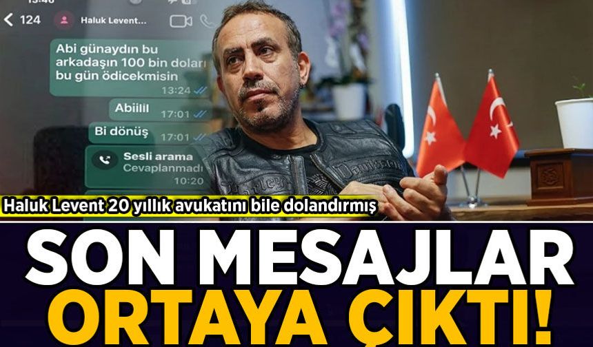 Haluk Levent soruşturmasında dikkat çeken gelişme: 20 yıllık avukatını bile dolandırmış