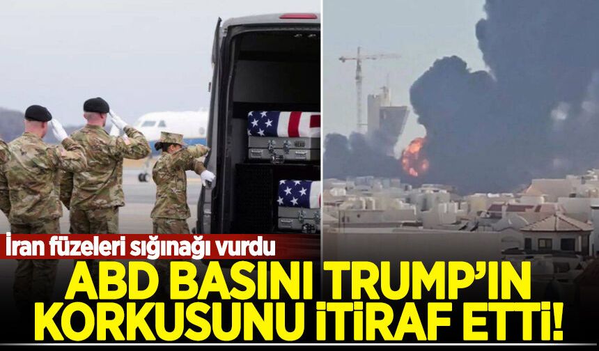 İran füzeleri sığınağı vurdu: ABD basını Trump'ın korkusunu itiraf etti!