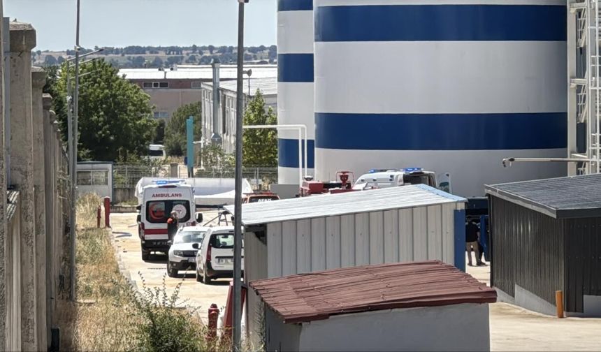 Kırklareli'nde içecek fabrikasında patlama: 2 ölü