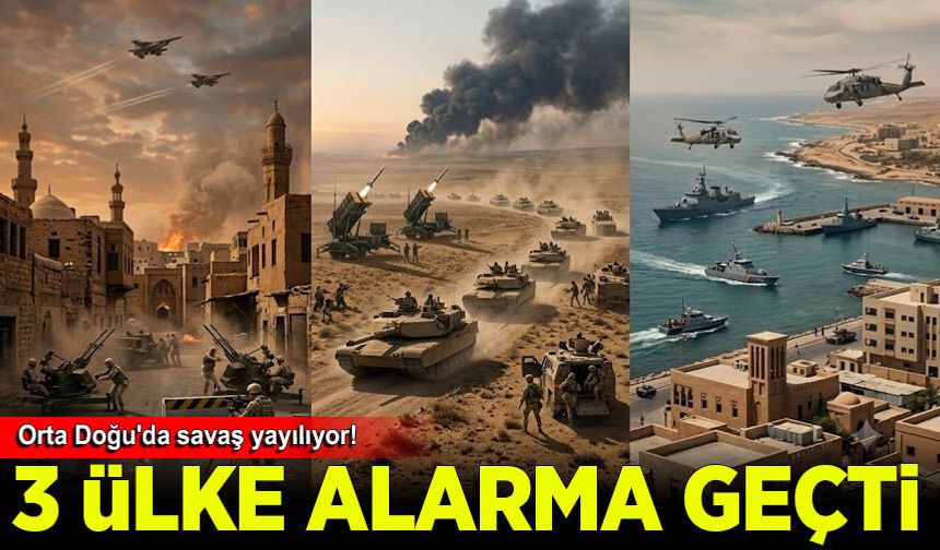 Orta Doğu'da savaş yayılıyor! 3 ülke alarma geçti