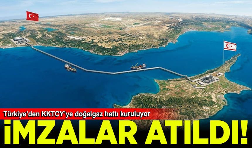 Türkiye ile KKTC arasında 'doğalgaz' mutabakat zaptı imzalandı
