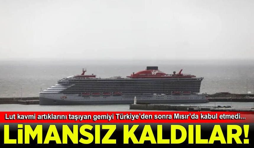 Türkiye'nin sınırlarından içeri sokmadığı eşcinsellerin kruvaziyeri limansız kaldı