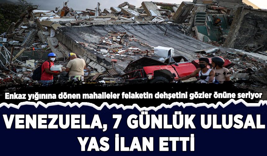 Venezuela,  7 günlük ulusal yas ilan etti