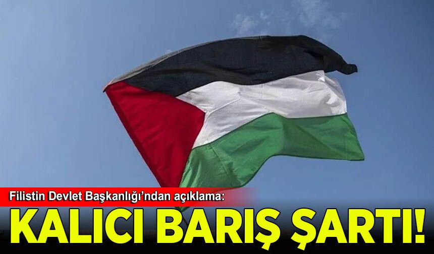 Filistin: Kudüs olmadan ve İsrail işgali sona ermeden kalıcı barış sağlanamaz
