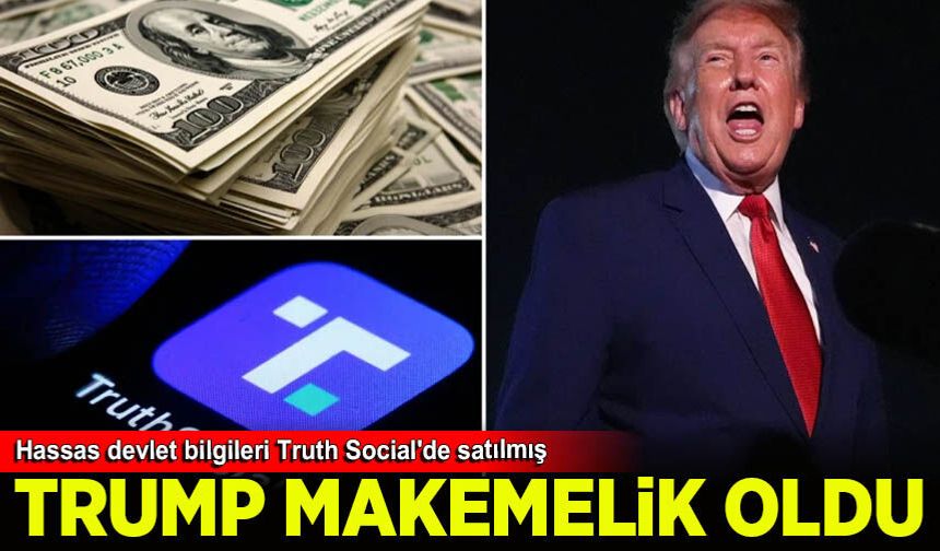 Trump mahkemelik oldu: Hassas devlet bilgileri Truth Social'de satılmış