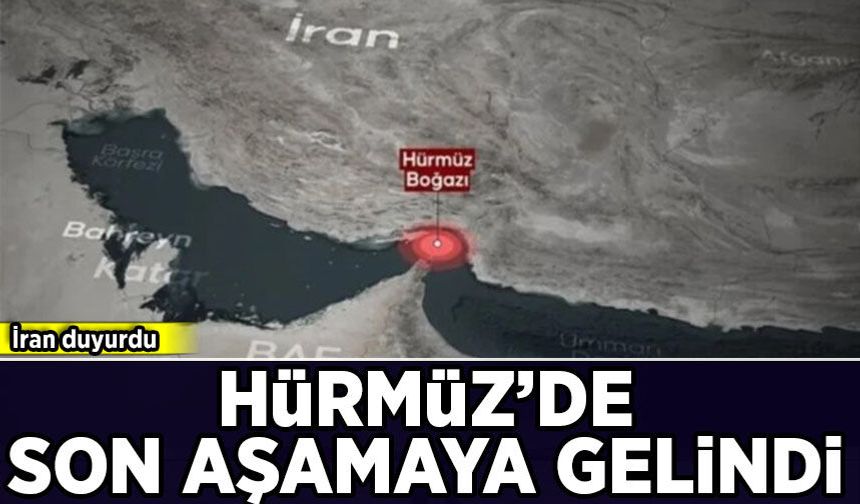 İran duyurdu: Hürmüz Boğazı konusunda Umman ile son aşamadayız