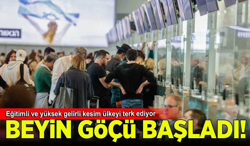 İsrail’de “beyin göçü” alarmı: Eğitimli ve yüksek gelirli kesim ülkeyi terk ediyor