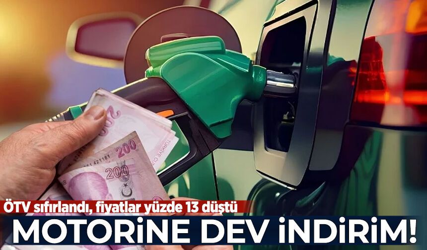 Motorinde tarihi indirim! ÖTV sıfırlandı, fiyatlar yüzde 13 düştü