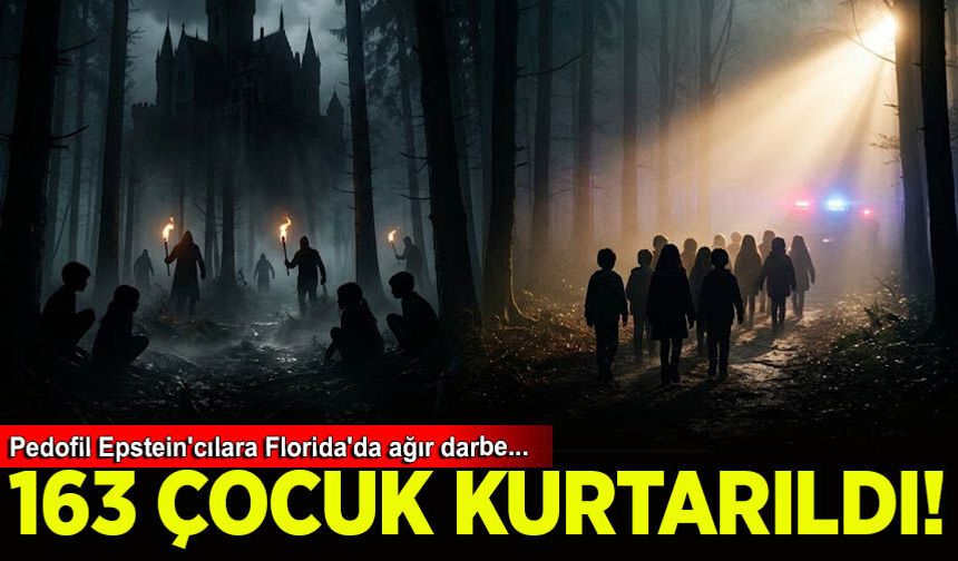 Pedofil Epstein'cılara ağır darbe! Florida'da 163 kayıp çocuk kurtarıldı