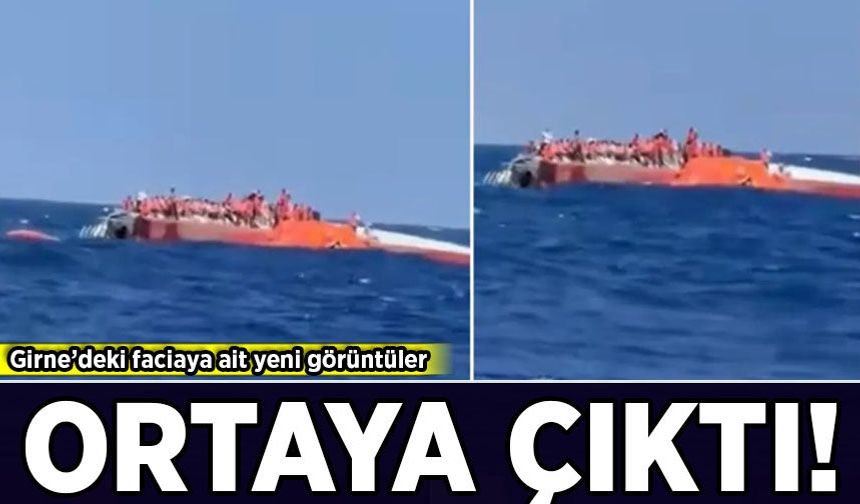 Girne’deki gemi faciasına ait yeni görüntüler ortaya çıktı!