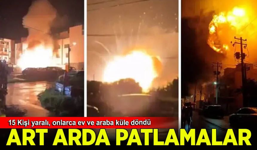 Tayvan'da atık alanında patlama dehşeti: 15 yaralı, şüpheli firarda
