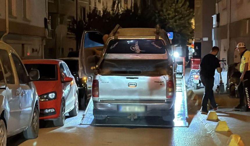 'Dur' ihtarına uymayan sürücüye 550 bin lira ceza kesildi