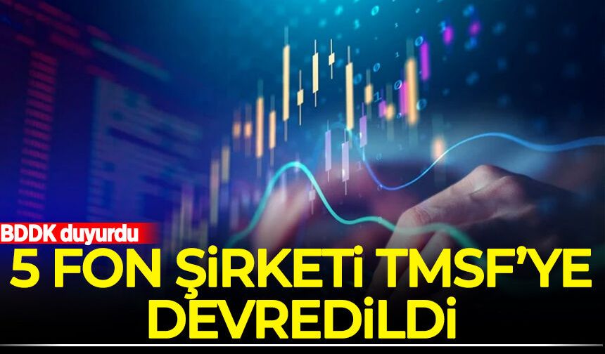 BDDK duyurdu: 5 fon şirketi TMSF'ye devredildi