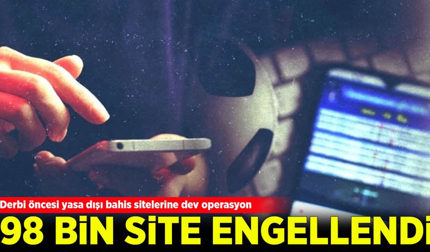 Akın Gürlek duyurdu: Derbi öncesi yasa dışı bahis sitelerine operasyon