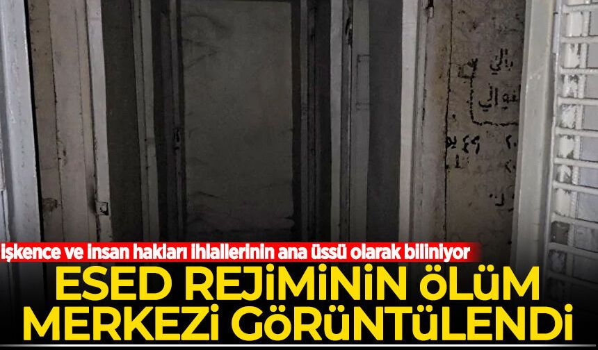 Esed rejimi döneminde "ölüm merkezi" olarak bilinen 215 Nolu Askeri İstihbarat Şubesi görüntülendi
