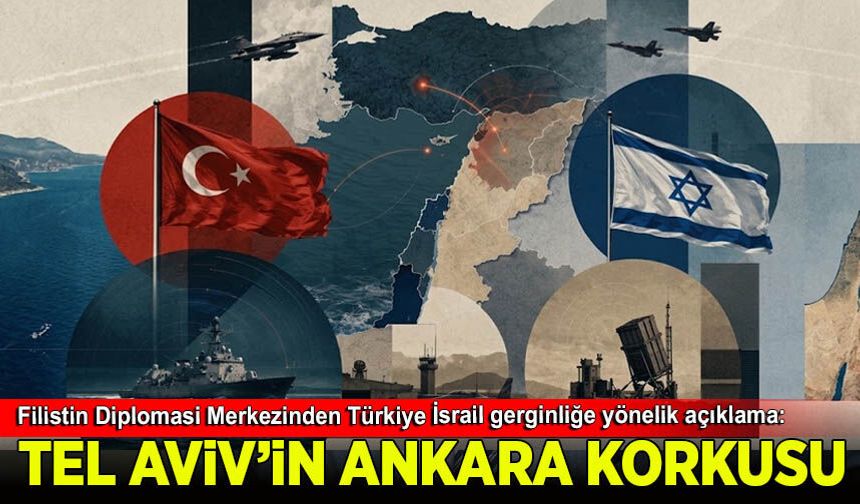 Filistin Diplomasi Merkezinden, Türkiye İsrail arasında artan gerginliğe yönelik açıklama