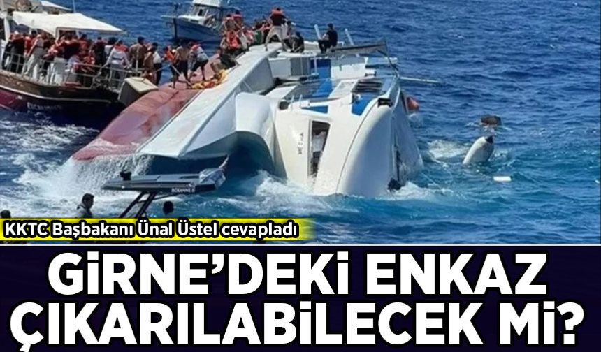 Girne'deki enkaz çıkarılabilecek mi? KKTC Başbakanı Ünal Üstel cevapladı