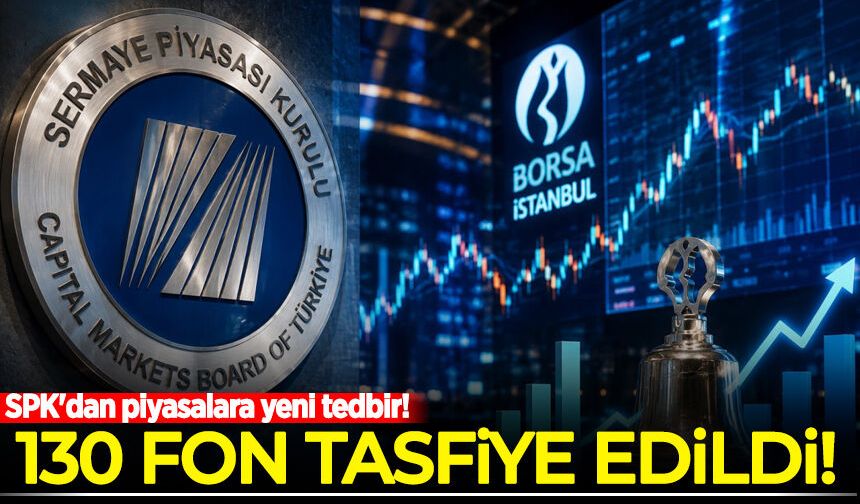 SPK'dan piyasalara yeni tedbir! 130 fon tasfiye edildi