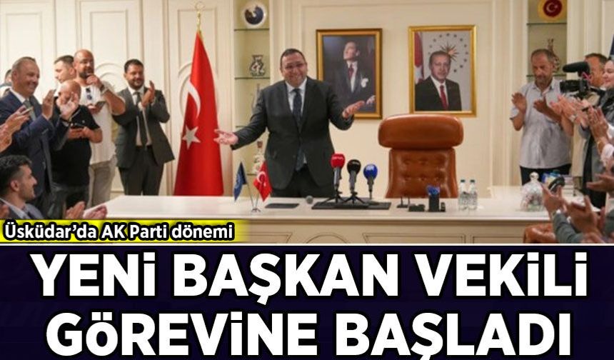 Üsküdar'da AK Parti dönemi: Başkan Vekili Dündar Ziya Gültekin görevi devraldı