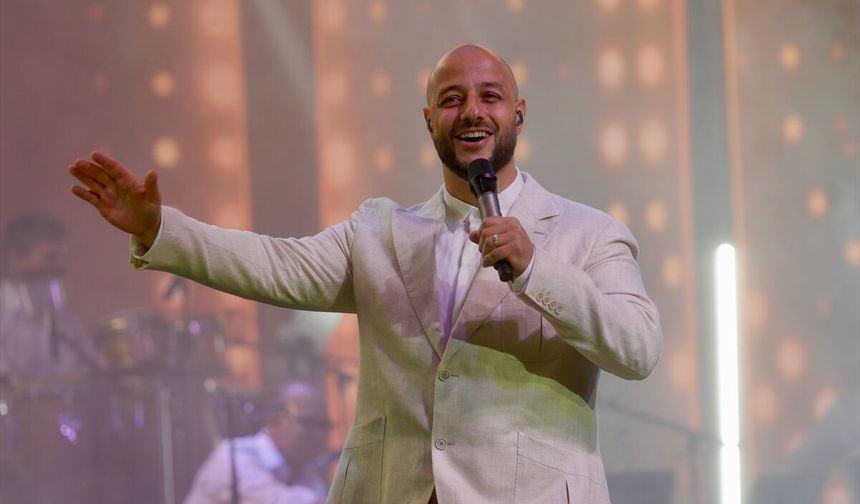 Ünlü müzisyen Maher Zain İstanbul'da konser verdi