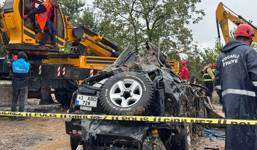 Kocaeli'de sağanak sonucu kaybolan kişinin cesedi bulundu