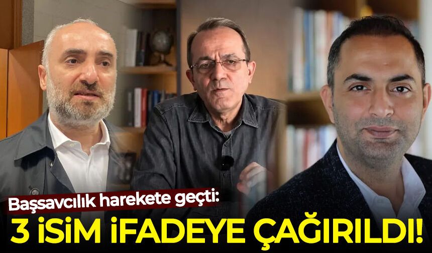 Başsavcılık'tan İsmail Saymaz, Murat Ağırel ve Şaban Sevinç kararı!