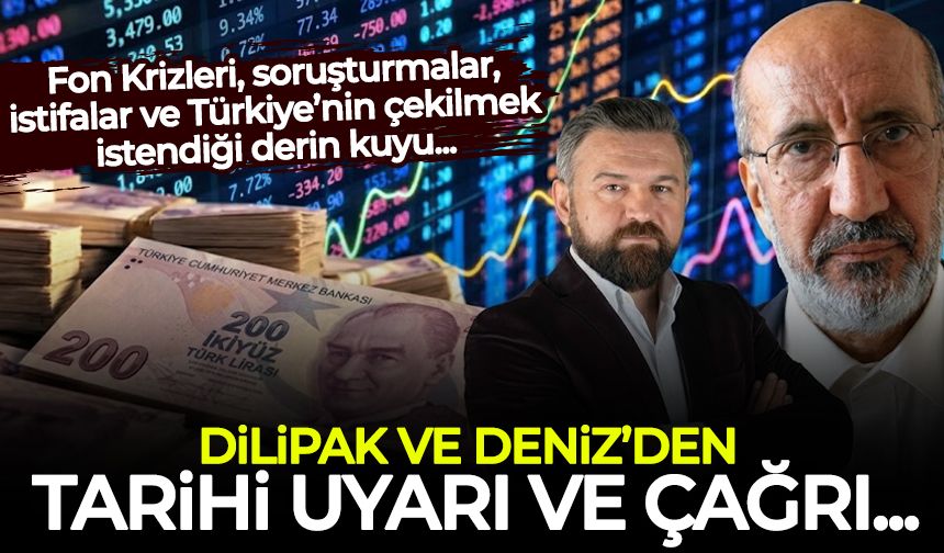 Dilipak ve Bülent Deniz'den tarihi uyarı ve çağrı...