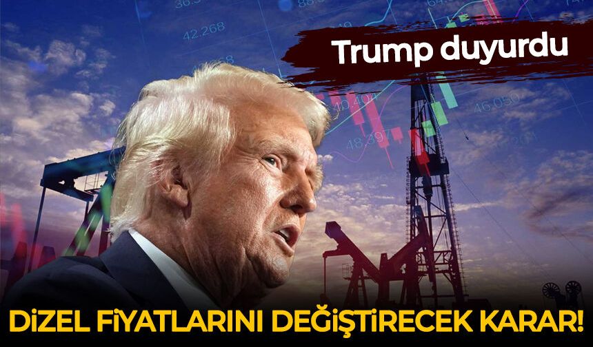 Trump duyurdu: Avrupa dizel rezervlerini piyasaya sürecek