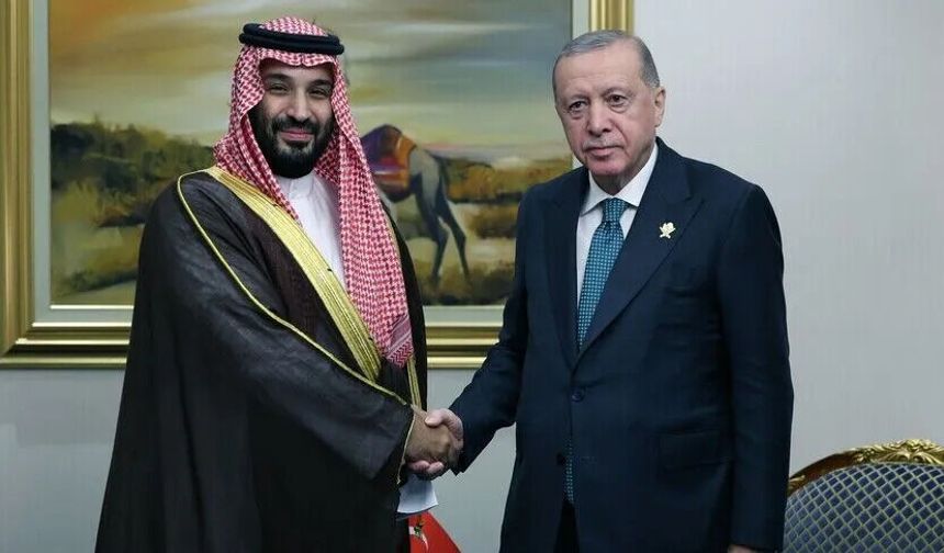 Cumhurbaşkanı Erdoğan, Suudi Arabistan Veliaht Prensi Bin Selman ile görüştü