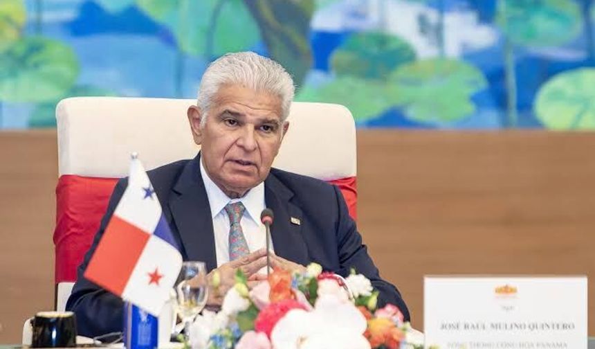 Panama Devlet Başkanı Mulino: Ülkemiz büyük bir felaketle karşı karşıya