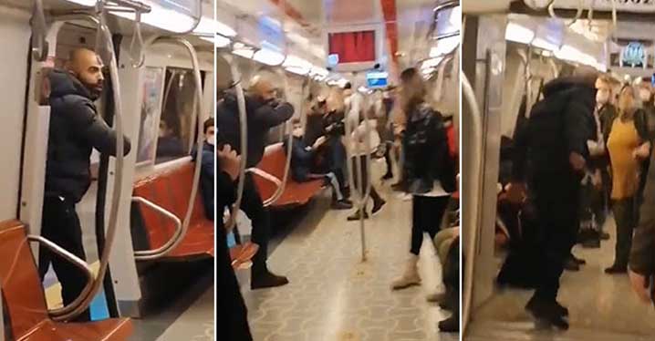 Kadıköy-Tavşantepe metrosu bıçaklı saldırgan