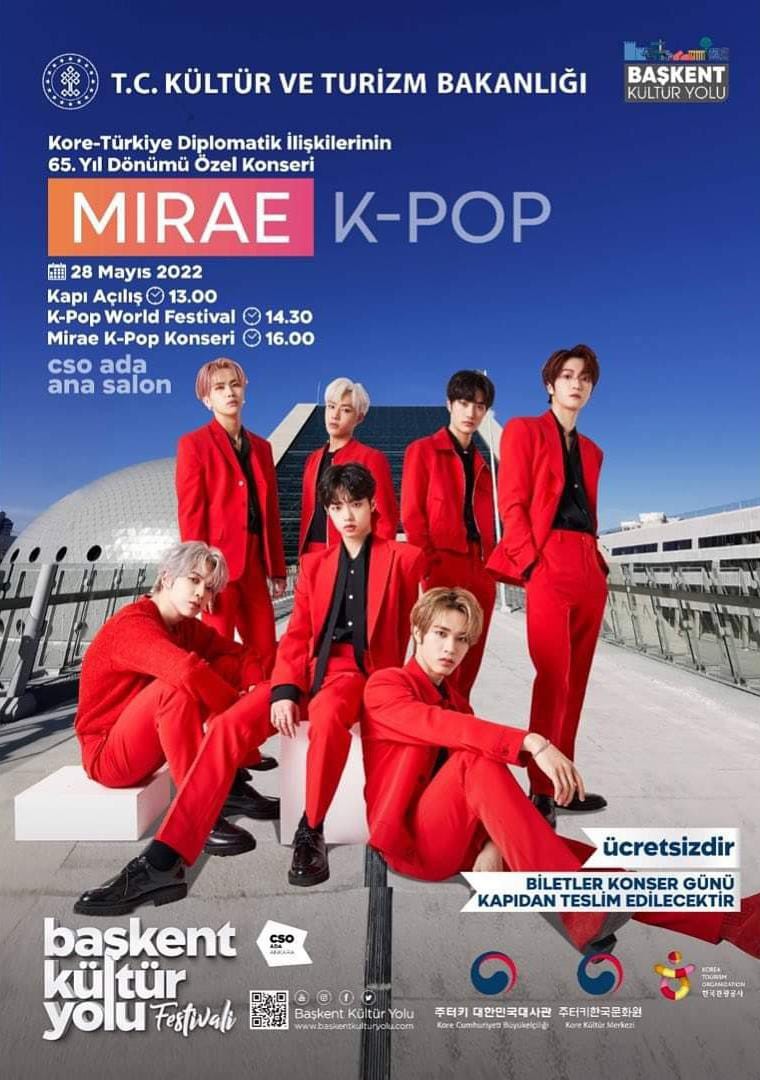 mirea k-pop ankara bakanlık