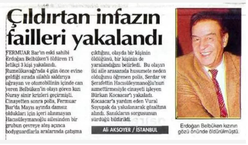 erdoğan belbüken cinayeti haberi