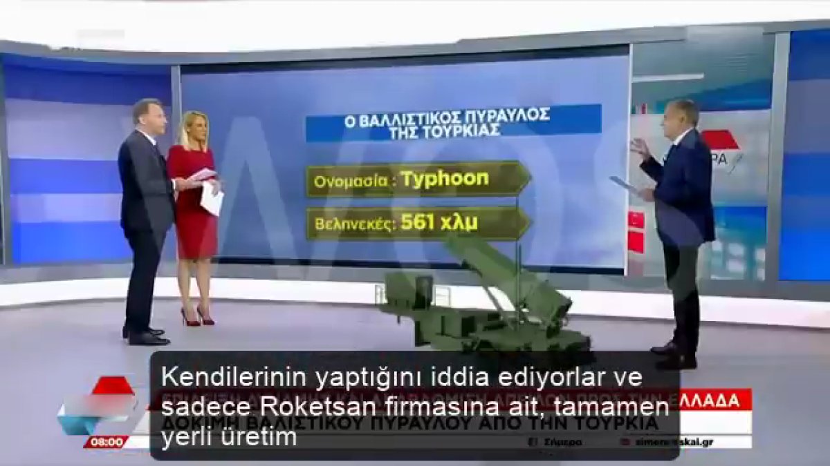 Ο Έλληνας εκφωνητής έμεινε έκπληκτος!  Έχουν αυτή την τεχνολογία οι Τούρκοι;