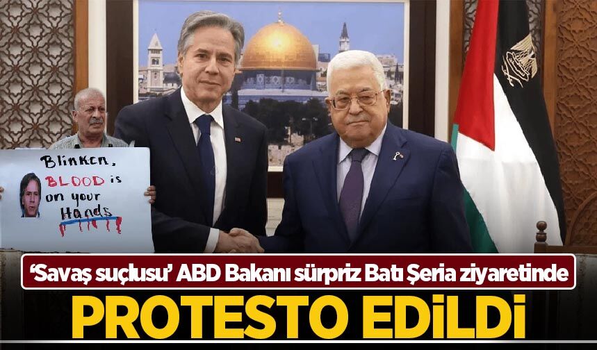 blinken Batı Şeria