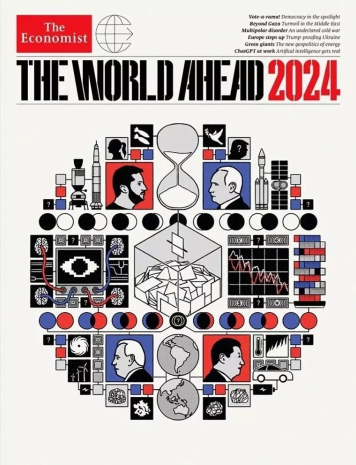 The Economist 2024 kapağını yayınladı Habervakti, son dakika haber