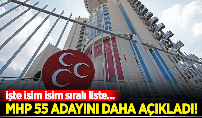 MHP 55 Başkan Adayını Daha Açıkladı! - Habervakti, Son Dakika Haber ...