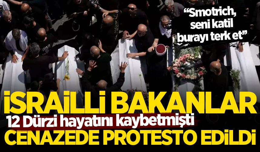 Smotrich İsrail Protesto