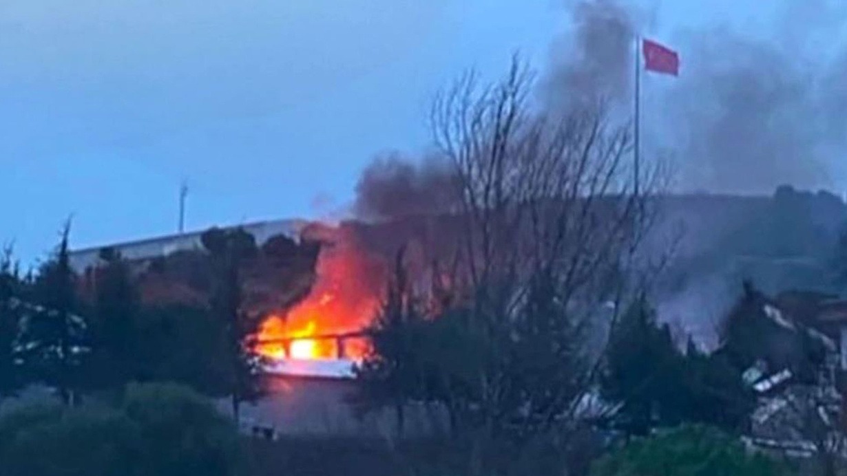 Balikesirdeki Fabrika Patlamasin
