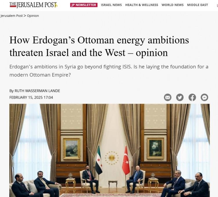 Jpost Suriye Artik Suriye Degil