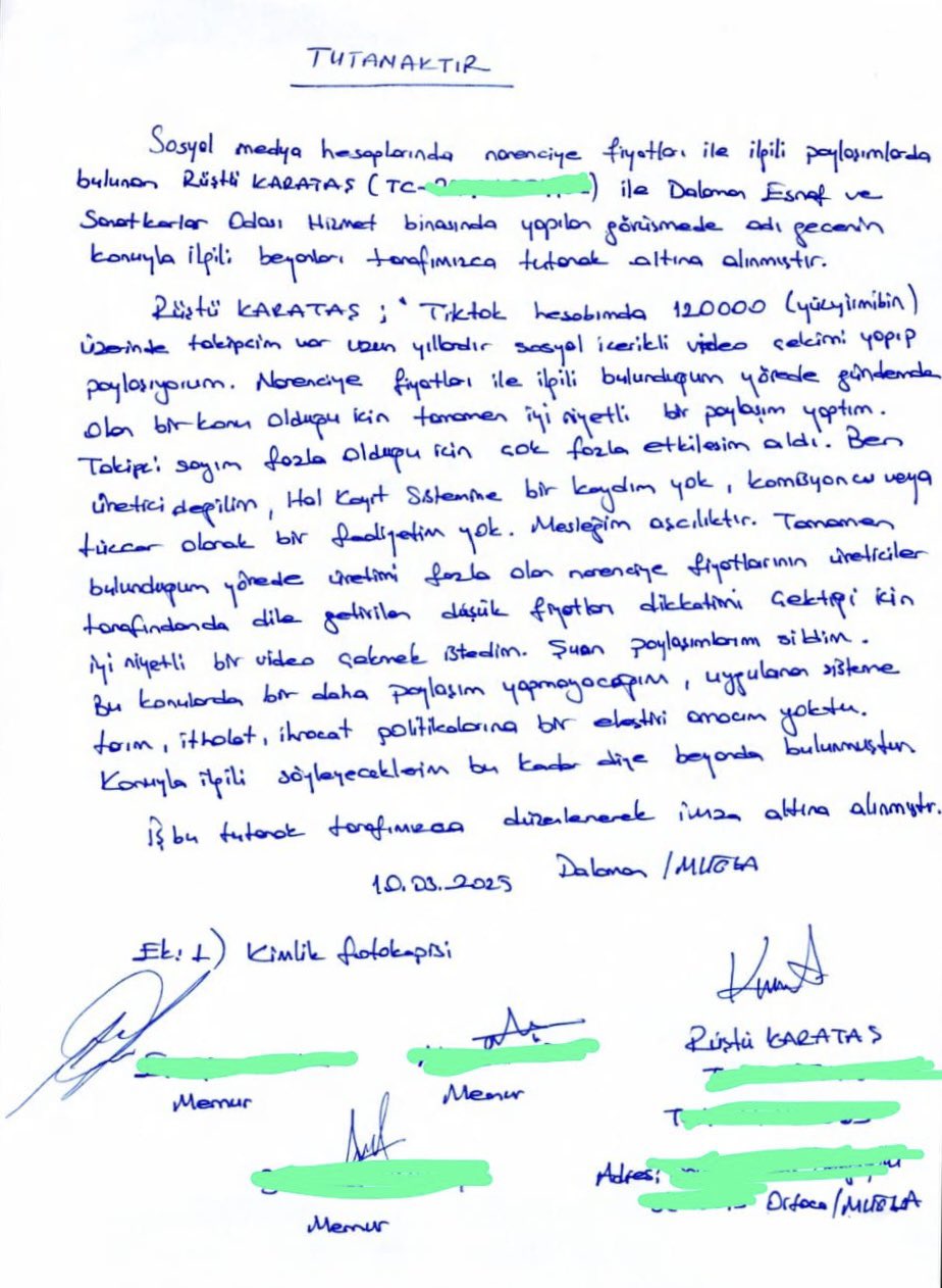 Geçtiğimiz Günlerde 32 Dönüm Limon Bahçesindeki Li