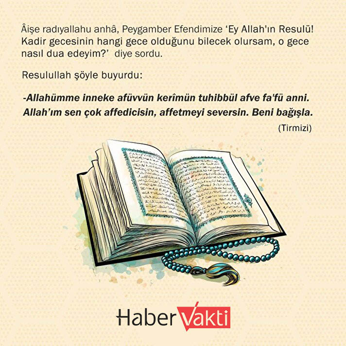 Kadir Gecesi Duâ'sı